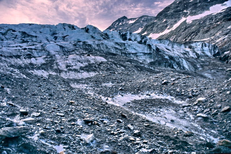 Tré la Tête - Glacier de Tré la Tête au lever du jour