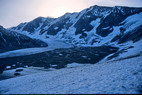Tr la Tte - Glacier de Tr la Tte - Aiguilles de Tr la Tte (3930 m) et des Glaciers (3816 m)