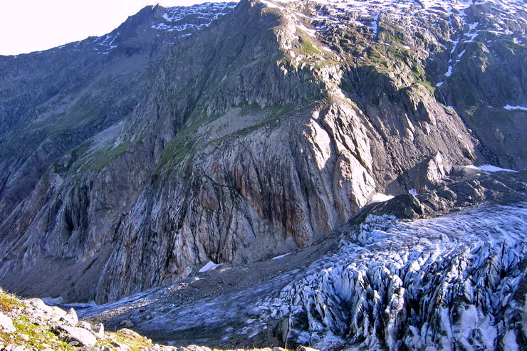 Tr la Tte - Glacier de Tr la Tte - Sracs de Tr la Grande