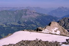 Tr la Tte - Col des Chasseurs (2720 m) et Pointe de la Palissade (2729 m)