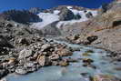 Glacier des Quirlies et Lac - Le Ferrand