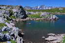 Massif des Grandes Rousses - Plan des Cavalles - Lac de la Jasse (2467 m)