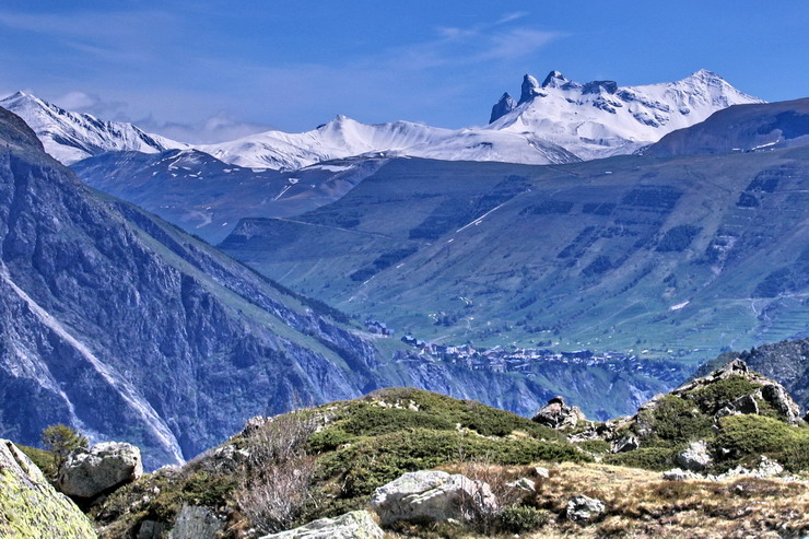 Le Lauvitel - Les Deux-Alpes - Les Aiguilles d'Arves (3510 m)