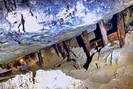 Mines d'argent du Fournel - Chantier boisé dans le Quartier du Lacet