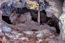 Mines d'argent du Fournel - Chantier du XIXe siècle - Poutre de soutènement