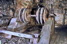 Mines d'argent du Fournel - Treuil de 1906 dans la Salle des Machines