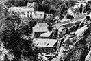 Mines d'argent du Fournel - L'tablissement dans les gorges au bord du Fournel