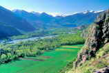 Rame - Valle de la Durance vers l'aval vue de la Poua