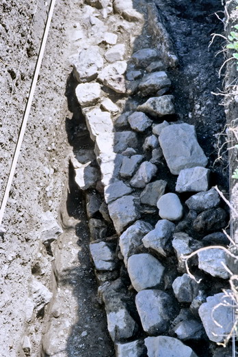 Rame - Sondage arch�ologique sur le site de Rama