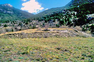 La Roche-de-Rame - Vestiges d'une motte mdivale