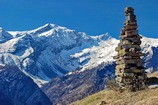 Les Dourisses (v. 1920 m) - Tête de Vautisse (3156 m)