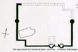 Champcella - Plan du Château de Rame