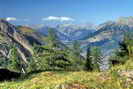 Vallon du Fournel - Col d'Anon (1891 m) - Vue en direction de Briançon