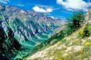 Vallon du Fournel - Haut Vallon - Crête de Dormillouse et Pointes de Rougnoux