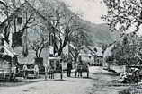 La Roche-de-Rame autrefois - La route côté Briançon