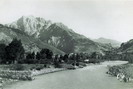 L'Argentière-la-Bessée - la plaine de la Durance vers 1930