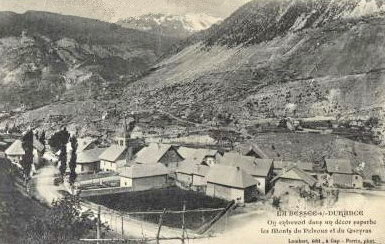 L'Argentière-la-Bessée - La Bessée du Milieu vers 1910