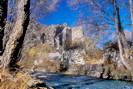 Champcella - Ruines du Château de Rame au bord de la Biaysse (927 m)