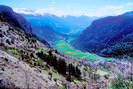 Vallée de Freissinières - Extrémité en crosse de la vallée