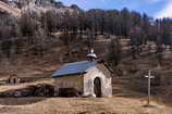 Saint-Martin-de-Queyrières - L'Oriol de Queyrières (2145 m) - Chapelle Saint-Antoine l'ermite