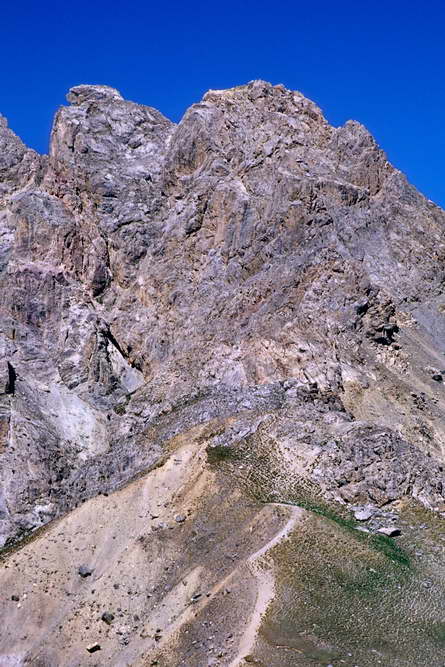 Saint-Martin-de-Queyrires - Pic de l'Aigle (2698 m) - Crte des Lanciers