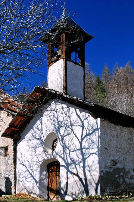 Saint-Martin-de-Queyrires - Sachas (1372 m), Chapelle Saint-Claude