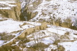 La vallouise - Muraille du Barry à la Bâtie-des-Vigneaux (décembre 1976)