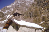 La Vallouise - Chapelle de Béassac (avril 1973)