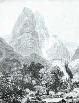 La Vallouise - Le Pelvoux dans la gravure du XIXe sicle