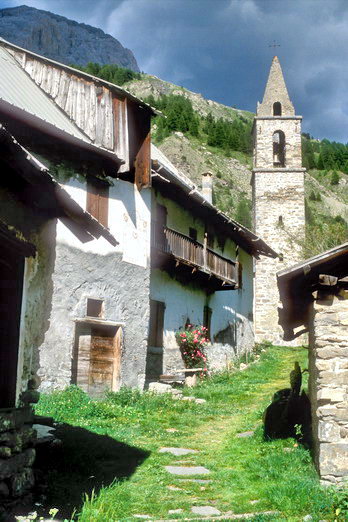 Ubaye - hameau de Laverq (vers 1600 m) 