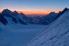 Barre des crins (4102 m) - Lever de soleil