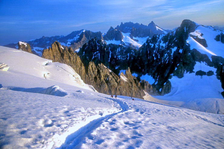 Barre des Écrins (4102 m) - Ascension de la face nord