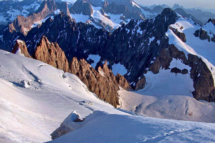 Barre des crins (4102 m) - Ascension de la face nord