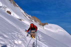 Barre des crins (4102 m) - Ascension de la face nord