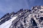 Barre des crins (4102 m) - Parcours de l'arte sommitale de la Barre