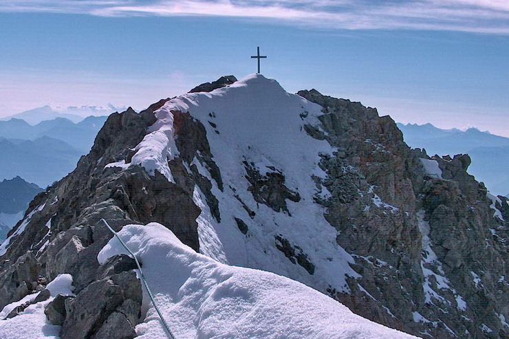 Barre des crins (4102 m) - le sommet