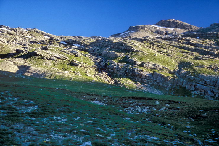 Tte de l'Estrop (2961 m) - Premiers rayons de soleil