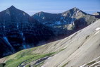 Tte de l'Estrop (2961 m) - Sommet du Caduc (2650 m)