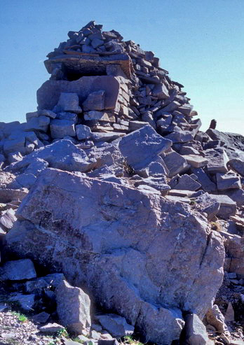 Tte de l'Estrop (2961 m) - Le sommet