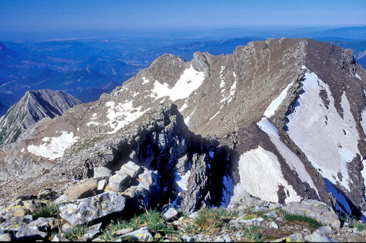 Tête de l'Estrop (2961 m) - Sommet ouest (2927 m)