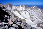 Tte de l'Estrop (2961 m) - Du sommet ouest (2927 m) au Col de Vautreuil (2582 m)