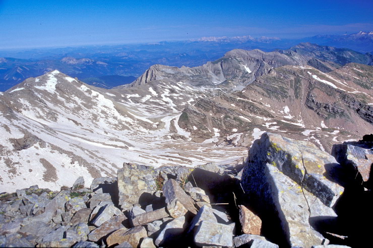 Tête de l'Estrop (2961 m) - Col de Vautreuil (2582 m) et Roche Close (2739 m)