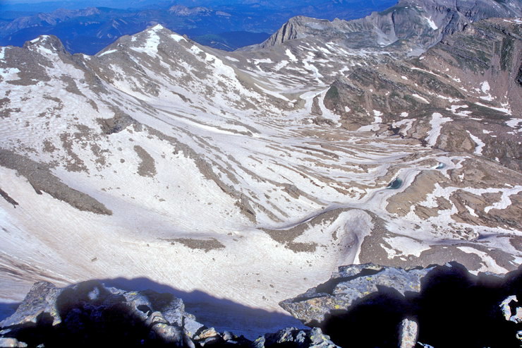 Tête de l'Estrop (2961 m) - Col de Vautreuil (2582 m) - Glacier de la Blanche