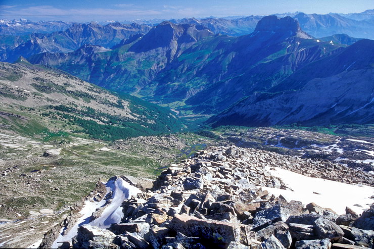 Tte de l'Estrop (2961 m) - Vallon de Laverq - Grande Solane (2909 m)