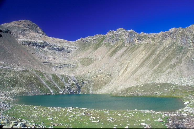 Lac Palluel (2472 m) - Grand Pinier (3117 m)