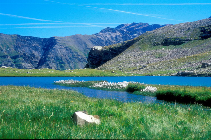 Lac Faravel (2386 m) - Pic de Rochelaire (3108 m)