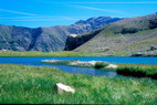 Lac Faravel (2386 m) - Pic de Rochelaire (3108 m)