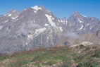 La Condamine - L'Ailefroide (3954 m) - Mont Pelvoux (3943 m) - Barre des Ecrins (4102 m)