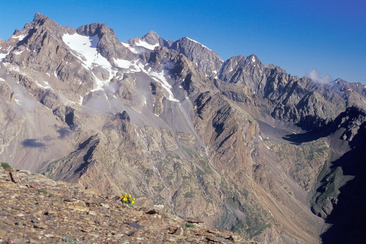 La Condamine - Pic de Clouzis (3465 m) - Pic Gardiner (3440 m) - Montagne des Agneaux (3664 m)