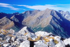 Tte d'Amont - Dbut d'automne dans la Combe de Narreyroux - Pointe de l'Aiglire (3308 m)